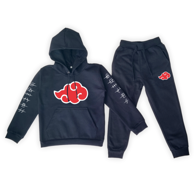 Conjunto deportivo de Naruto Akatsuki